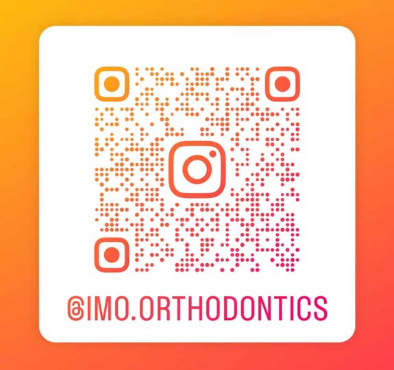 qr-code formation orthodontie Instagram